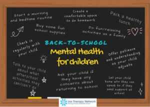 kids back to school mental health